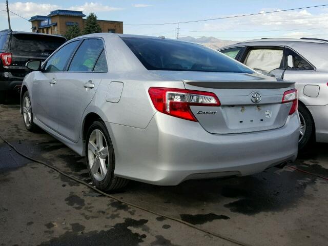 4T1BF1FKXEU789050 - 2014 TOYOTA CAMRY L SILVER photo 3