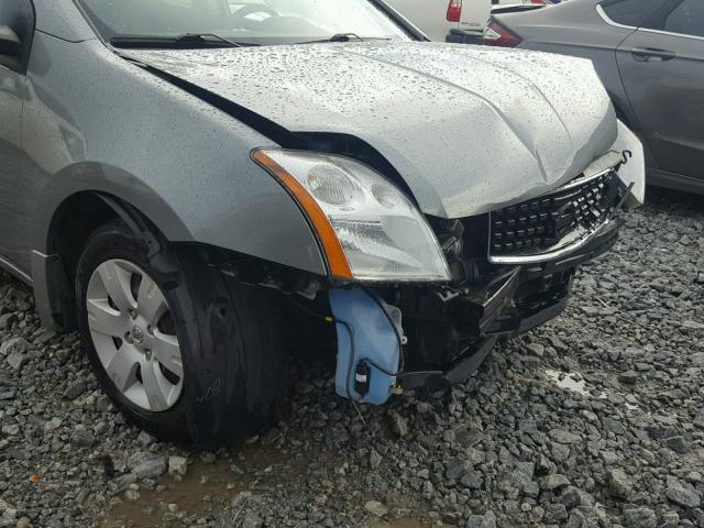 3N1AB61E48L762762 - 2008 NISSAN SENTRA 2.0 SILVER photo 9