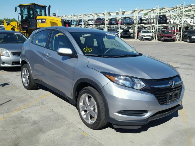 3CZRU6H33HM700708 - 2017 HONDA HR-V LX SILVER photo 1