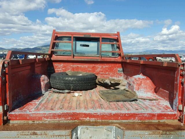 1FTHF26L9HPA57685 - 1987 FORD F250 RED photo 6