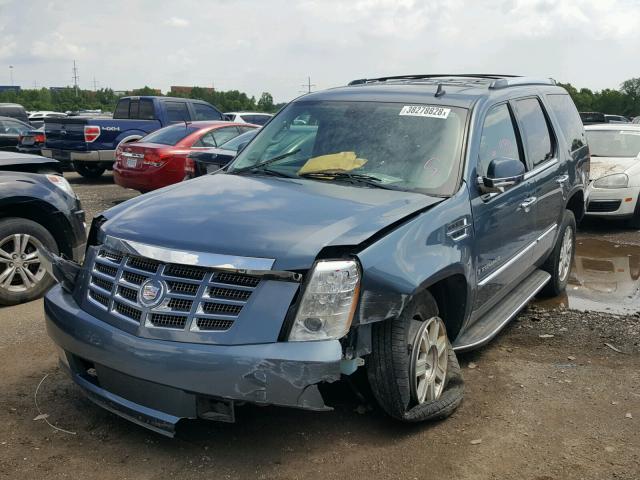 1GYFC13239R246323 - 2009 CADILLAC ESCALADE BLUE photo 2