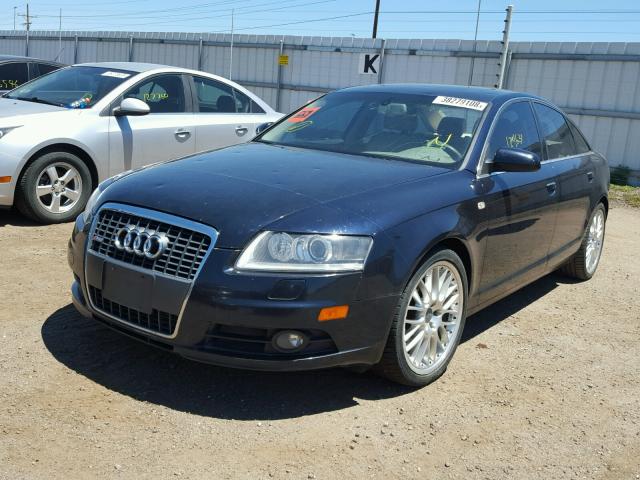 WAUEH74F97N053621 - 2007 AUDI A6 S-LINE BLUE photo 2