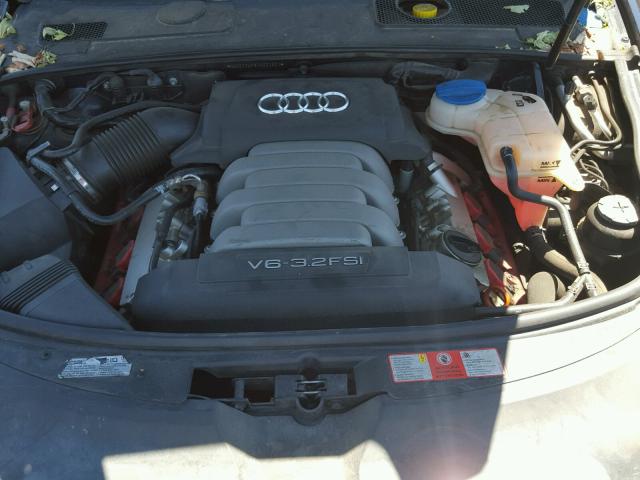 WAUEH74F97N053621 - 2007 AUDI A6 S-LINE BLUE photo 7