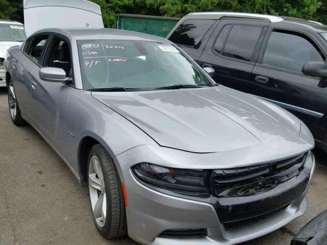 2C3CDXCT2GH351535 - 2016 DODGE CHARGER R/ SILVER photo 1