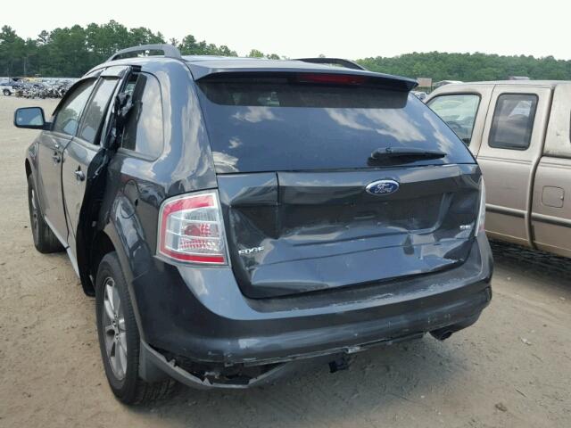 2FMDK39C07BB56358 - 2007 FORD EDGE SEL P GRAY photo 3