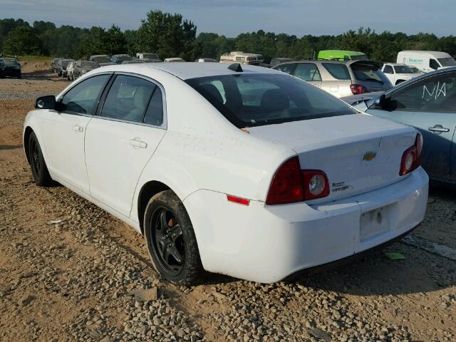 1G1ZA5EU2CF221106 - 2012 CHEVROLET MALIBU LS WHITE photo 3