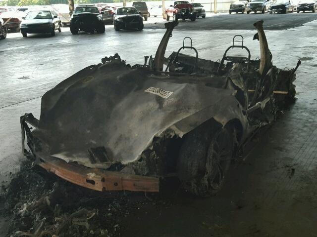 5YJSA1H17EFP50089 - 2014 TESLA MODEL S BURN photo 2