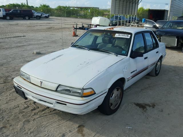 3G2JC51H4PS806475 - 1993 PONTIAC SUNBIRD LE WHITE photo 2