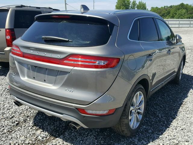 5LMCJ2C9XHUL27616 - 2017 LINCOLN MKC SELECT GRAY photo 4