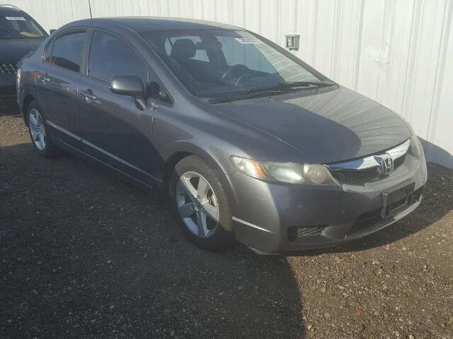 19XFA1F62BE043824 - 2011 HONDA CIVIC LX-S Մոխրագույն լուսանկար 1
