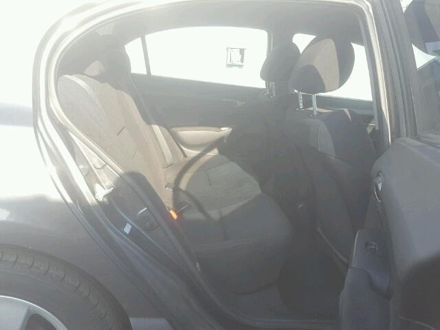 19XFA1F62BE043824 - 2011 HONDA CIVIC LX-S Մոխրագույն լուսանկար 6