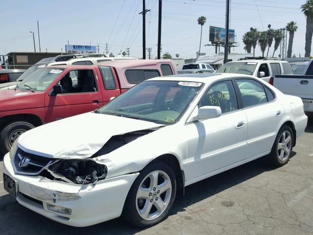 19UUA56933A054801 - 2003 ACURA 3.2TL TYPE WHITE photo 2