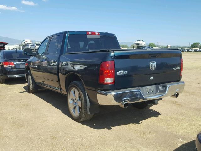 1D7RV1CTXBS536486 - 2011 DODGE RAM 1500 GREEN photo 3