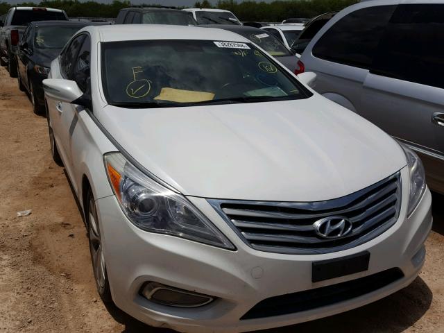 KMHFG4JG5DA232291 - 2013 HYUNDAI AZERA WHITE photo 1