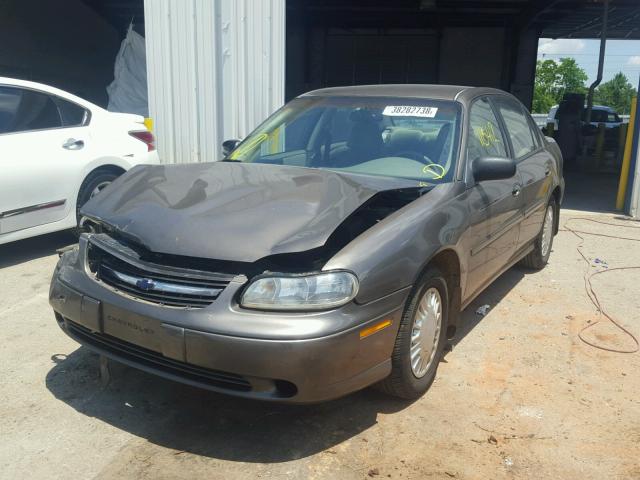 1G1ND52J7Y6210903 - 2000 CHEVROLET MALIBU BROWN photo 2