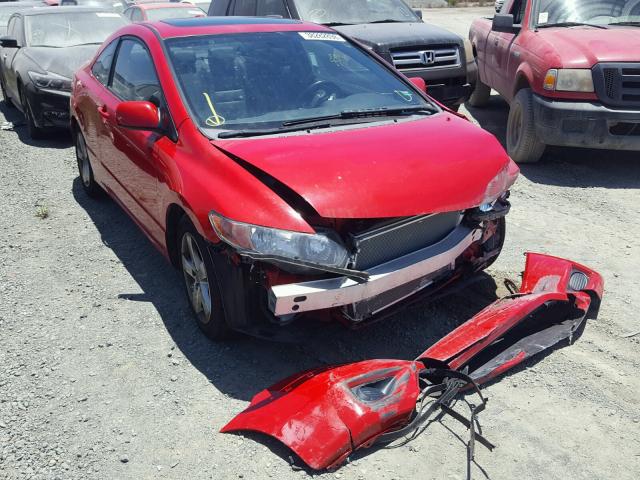 2HGFG12918H577006 - 2008 HONDA CIVIC EXL RED photo 1