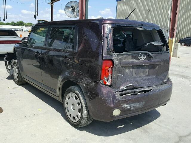 JTLKE50E291084269 - 2009 TOYOTA SCION XB Bordo foto 3