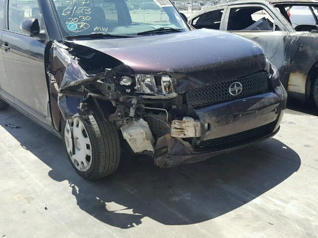 JTLKE50E291084269 - 2009 TOYOTA SCION XB Bordo foto 9
