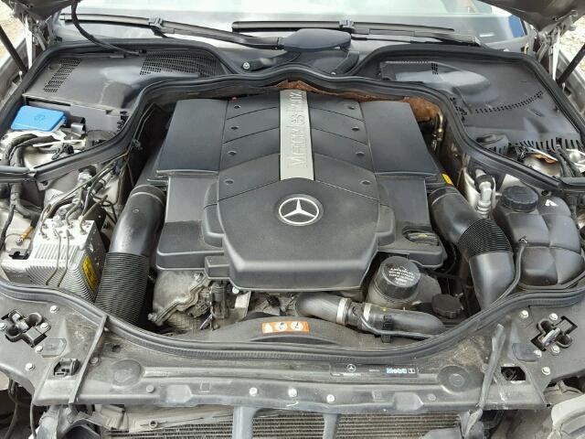 WDBUF70J26A889242 - 2006 MERCEDES-BENZ E 500 SILVER photo 7