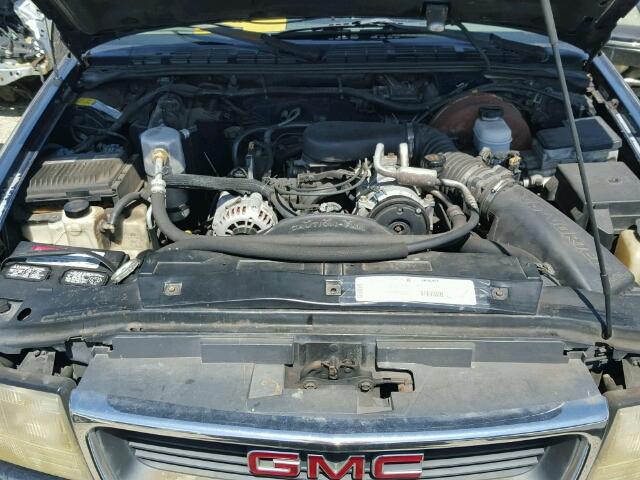 1GKCS13W4X2523781 - 1999 GMC JIMMY BLUE photo 7