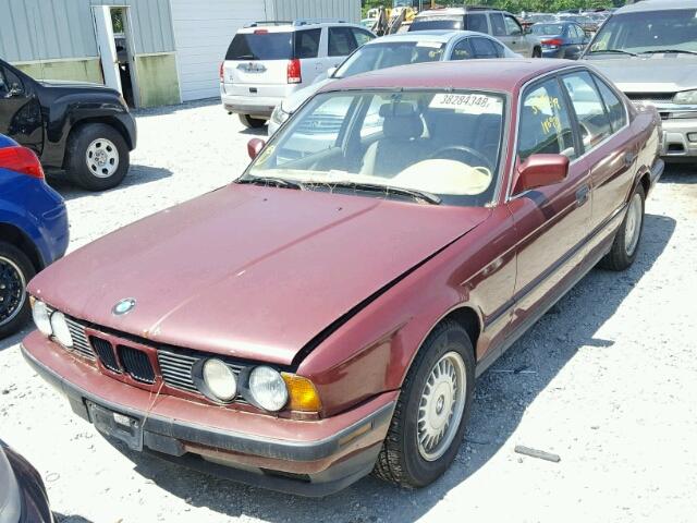 WBAHD6314NBJ69087 - 1992 BMW 525 I AUTO RED photo 2