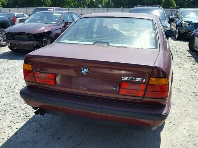 WBAHD6314NBJ69087 - 1992 BMW 525 I AUTO RED photo 9