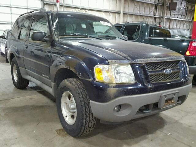 1FMYU70E11UA13907 - 2001 FORD EXPLORER S BLUE photo 1