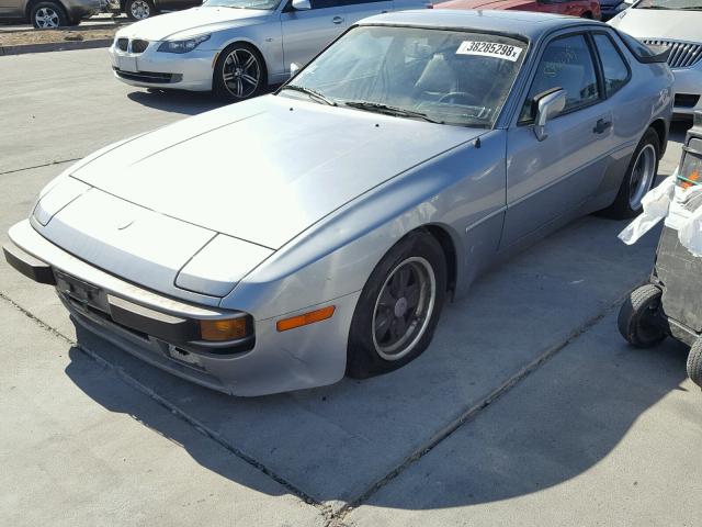 WP0AA0941EN457904 - 1984 PORSCHE 944 SILVER photo 2