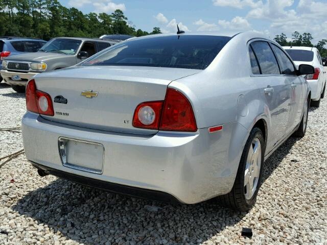 1G1ZH57B09F162895 - 2009 CHEVROLET MALIBU 1LT ვერცხლისფერი ფოტო 4
