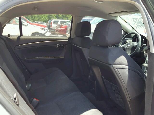 1G1ZH57B09F162895 - 2009 CHEVROLET MALIBU 1LT ვერცხლისფერი ფოტო 6