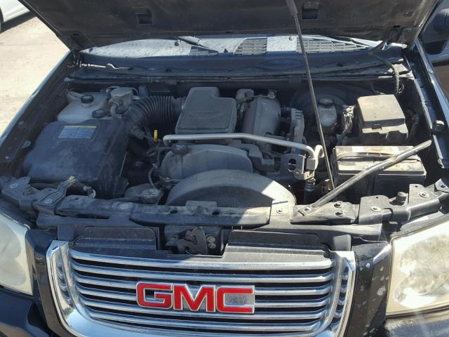 1GKET16S866172928 - 2006 GMC ENVOY XL BLACK photo 7