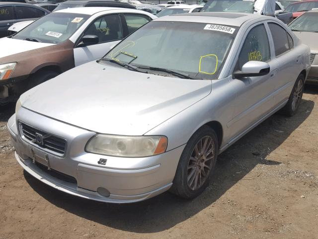 YV1RS592072612310 - 2007 VOLVO S60 2.5T SILVER photo 2