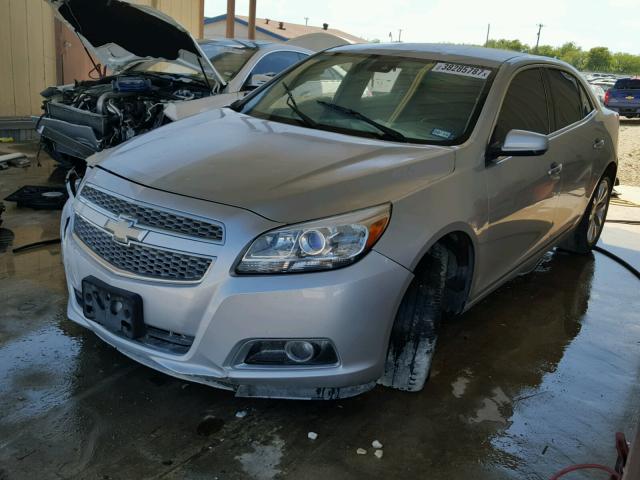 1G11H5SA5DF282745 - 2013 CHEVROLET MALIBU LTZ SILVER photo 2