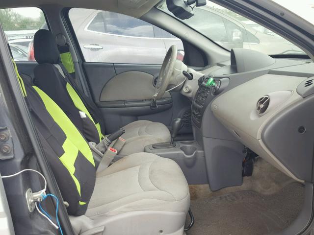 1G8AJ52F93Z101516 - 2003 SATURN ION LEVEL SILVER photo 5