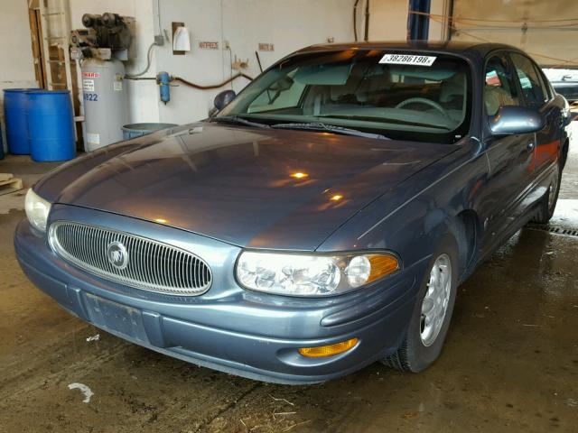 1G4HP54K214225792 - 2001 BUICK LESABRE CU BLUE photo 2