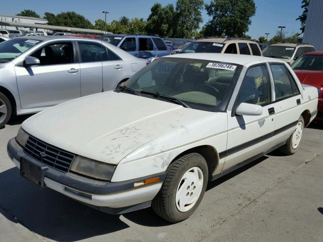 1G1LT53T8PY226993 - 1993 CHEVROLET CORSICA LT WHITE photo 2