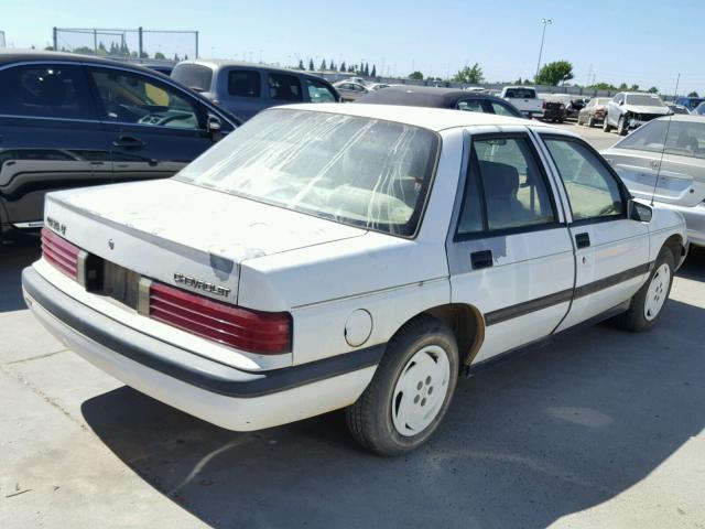 1G1LT53T8PY226993 - 1993 CHEVROLET CORSICA LT WHITE photo 4