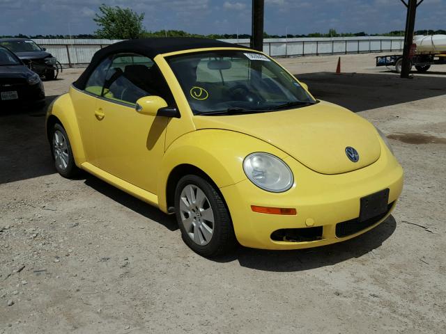 3VWPF31YX8M404657 - 2008 VOLKSWAGEN NEW BEETLE 黄色 照片 1