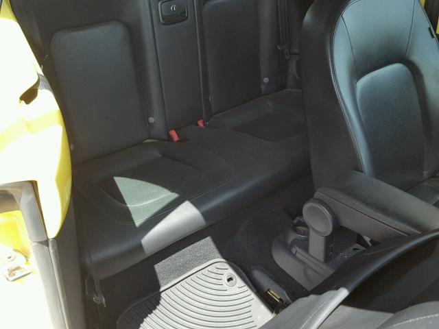 3VWPF31YX8M404657 - 2008 VOLKSWAGEN NEW BEETLE 黄色 照片 6