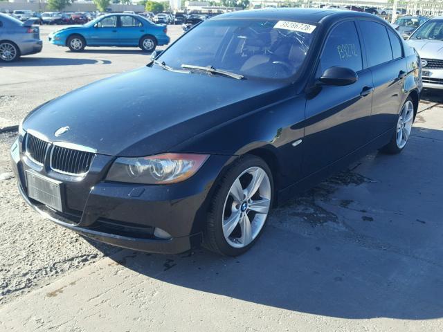 WBAVD13596KV05410 - 2006 BMW 325 XI BLACK photo 2