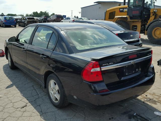 1G1ZT54865F246673 - 2005 CHEVROLET MALIBU LS BLACK photo 3