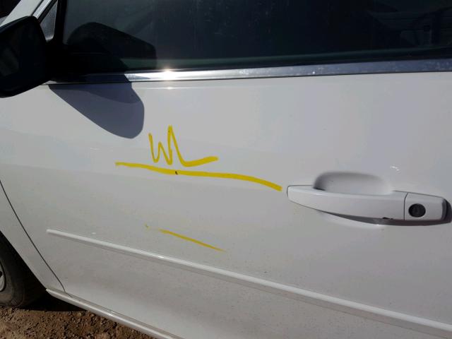 1G11A5SL7FF240313 - 2015 CHEVROLET MALIBU LS თეთრი ფოტო 9