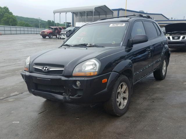 KM8JN12B39U970582 - 2009 HYUNDAI TUCSON SE BLACK photo 2