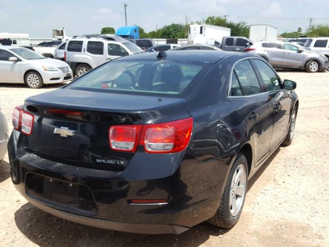 1G11B5SL6EF116299 - 2014 CHEVROLET MALIBU LS შავი ფოტო 4