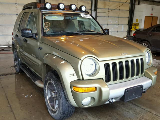 1J4GL38KX3W621108 - 2003 JEEP LIBERTY RE GREEN photo 1