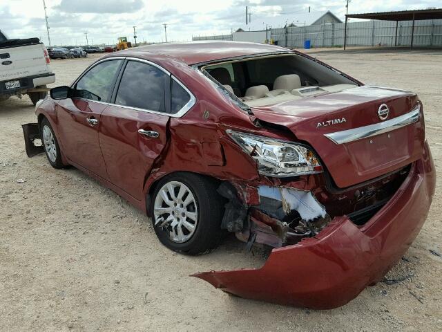 1N4AL3AP1FC575813 - 2015 NISSAN ALTIMA 2.5 MAROON photo 3