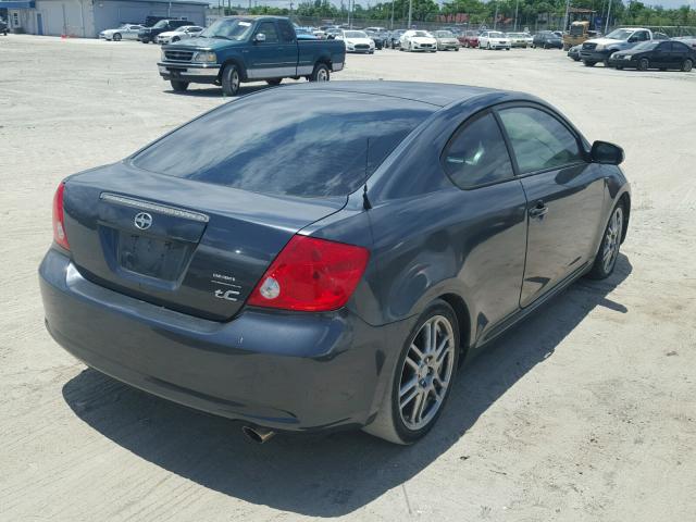 JTKDE177070206109 - 2007 TOYOTA SCION TC 灰色 照片 4