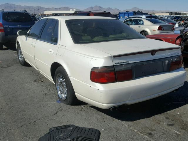 1G6KY5497YU204020 - 2000 CADILLAC SEVILLE ST WHITE photo 3