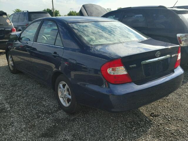 4T1BE32K23U661094 - 2003 TOYOTA CAMRY LE 蓝色 照片 3