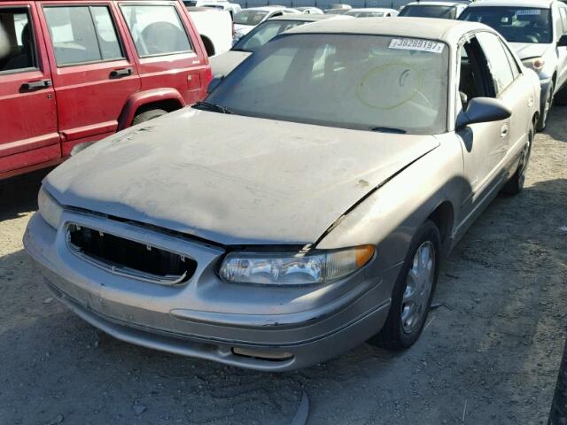 2G4WB55K911300794 - 2001 BUICK REGAL BEIGE photo 2
